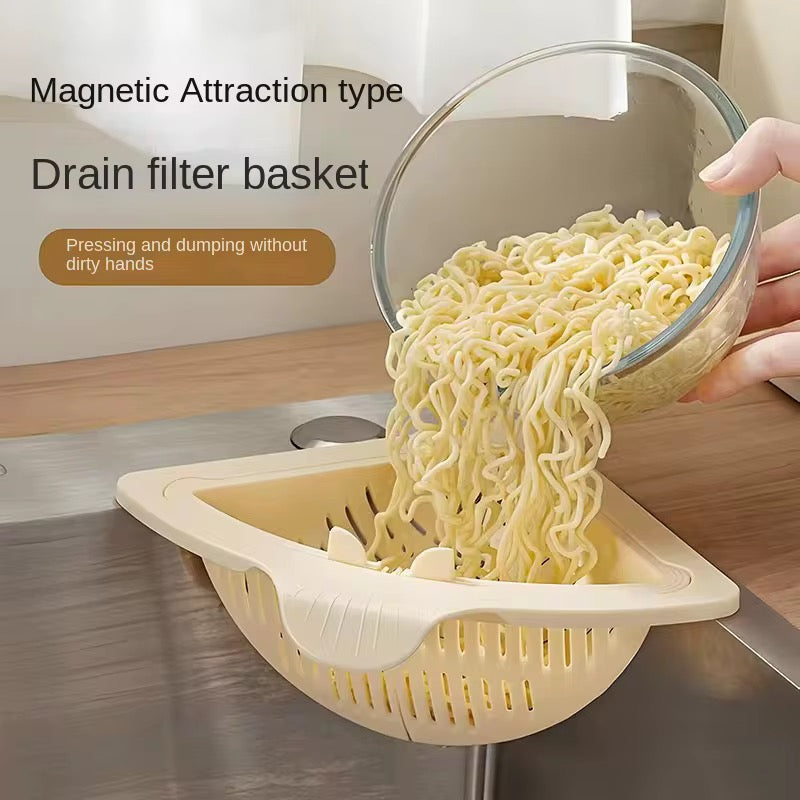 Magnetic Drain Basket Corner