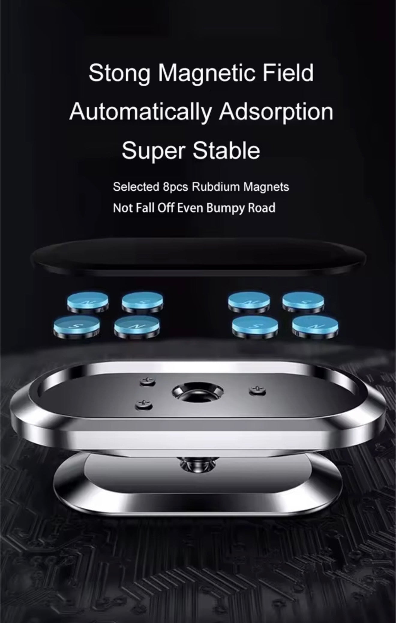 360 Degree Magnetic phone Holder