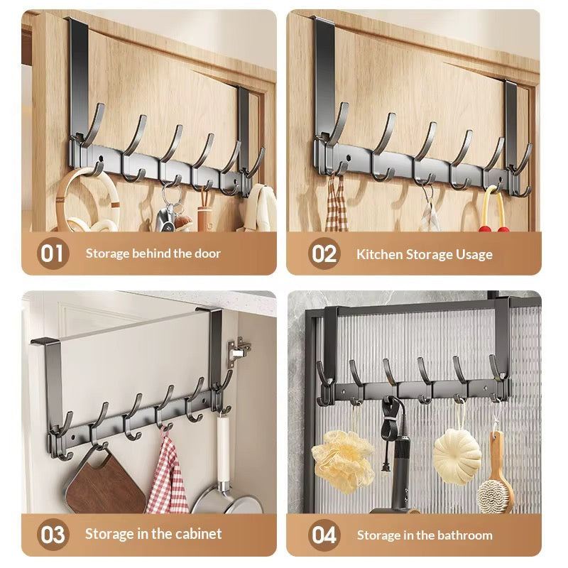 Over Door Hanger hook 6-Hooks