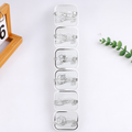Transparent Self-Adhesive Wall Hooks