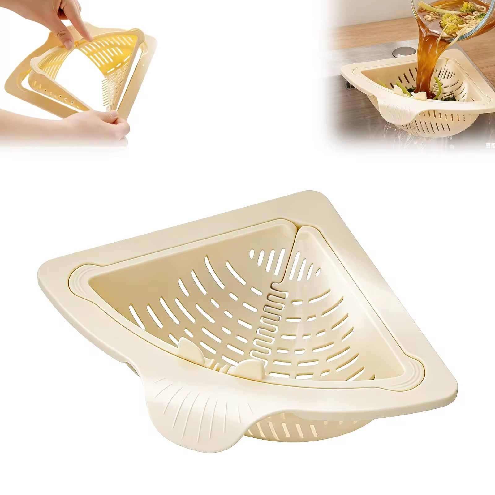 Magnetic Drain Basket Corner
