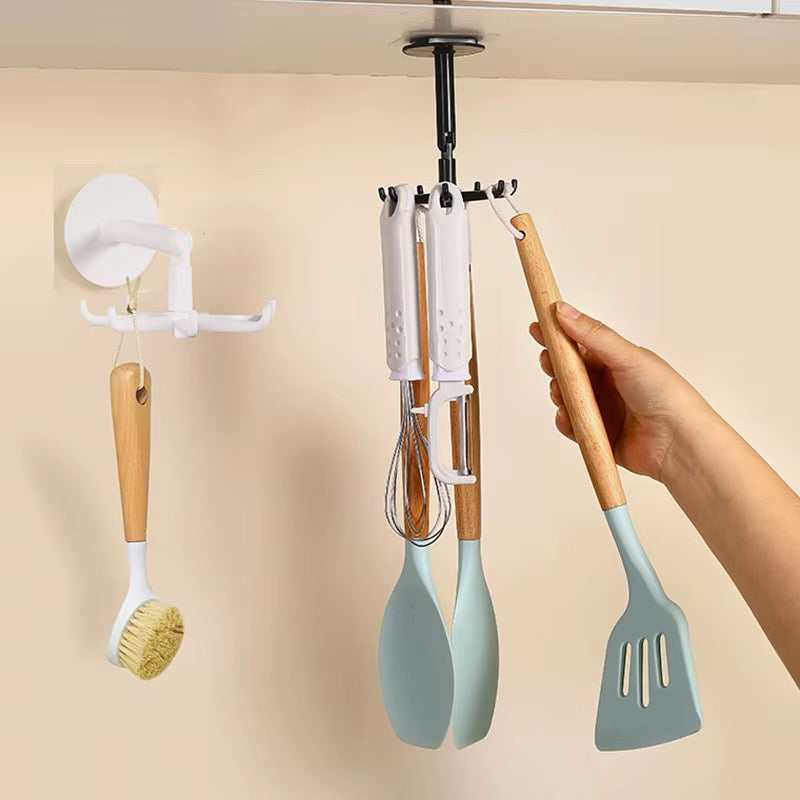 Rotating hook hanger