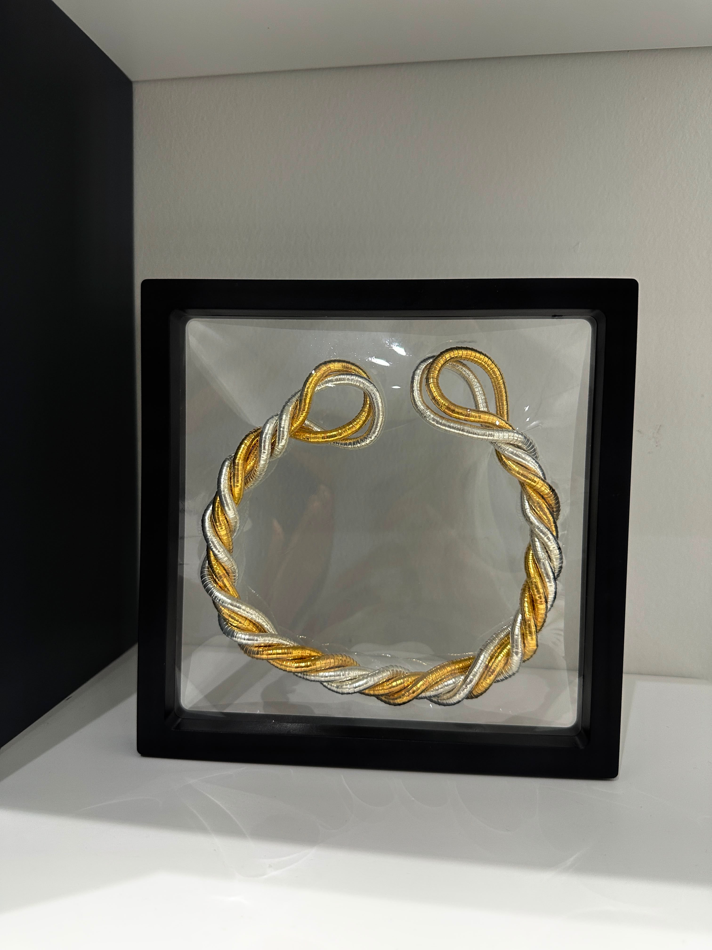 18K Gold Plated Bendable Necklace
