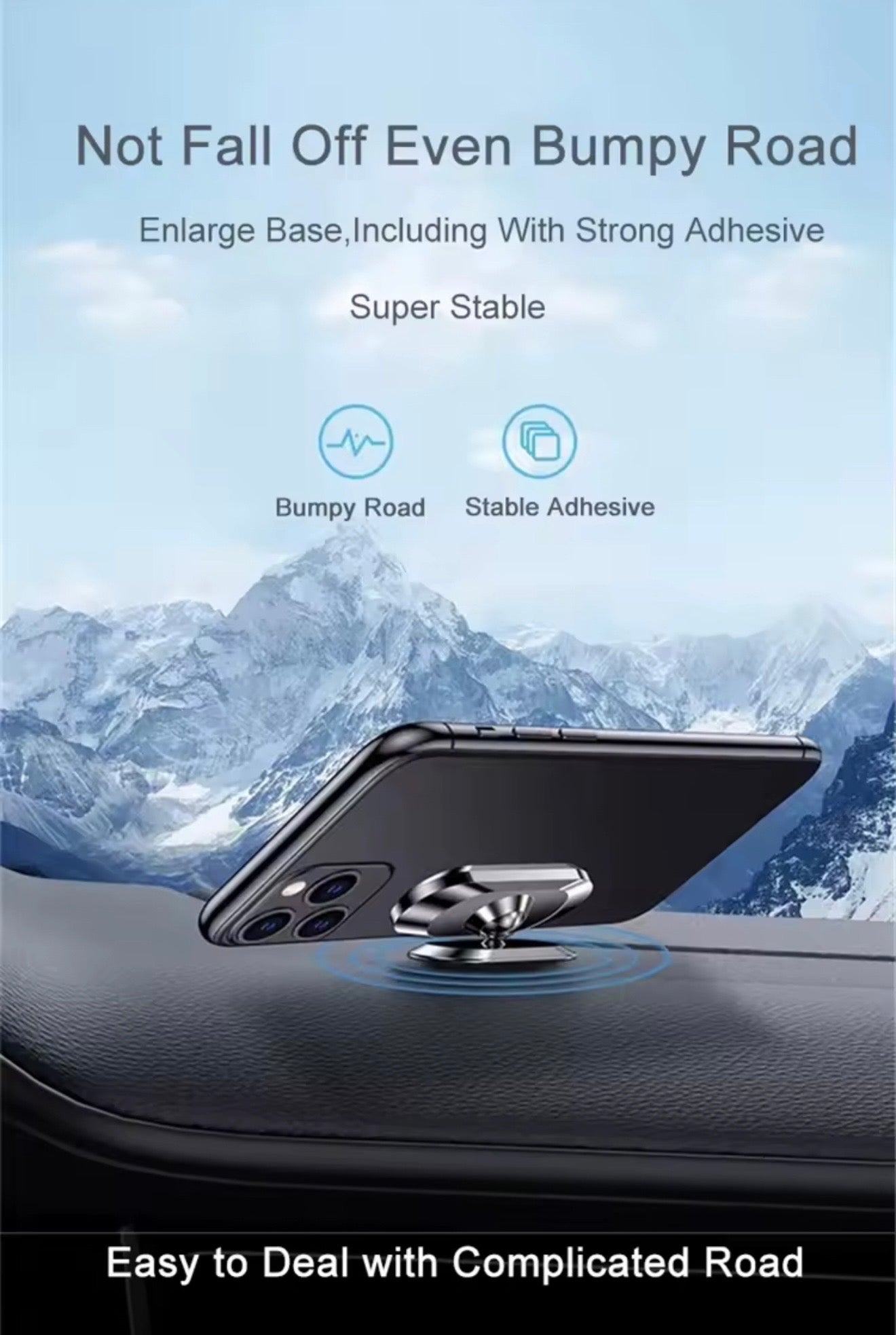 360 Degree Magnetic phone Holder