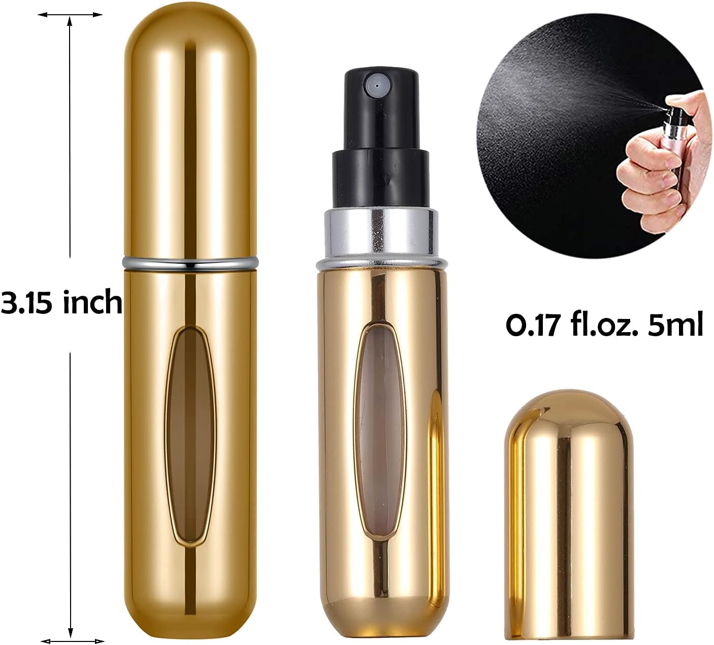 Travel Perfume Spray Bottle