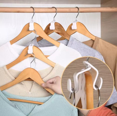Set of 20 Wardrobe Hanger Hooks