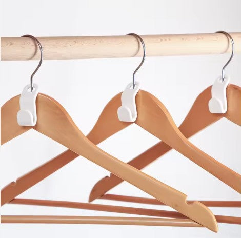 Set of 20 Wardrobe Hanger Hooks