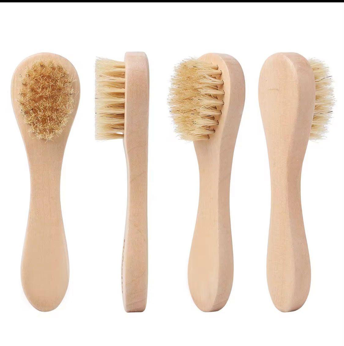 Wooden Facial Cleansing Brush
